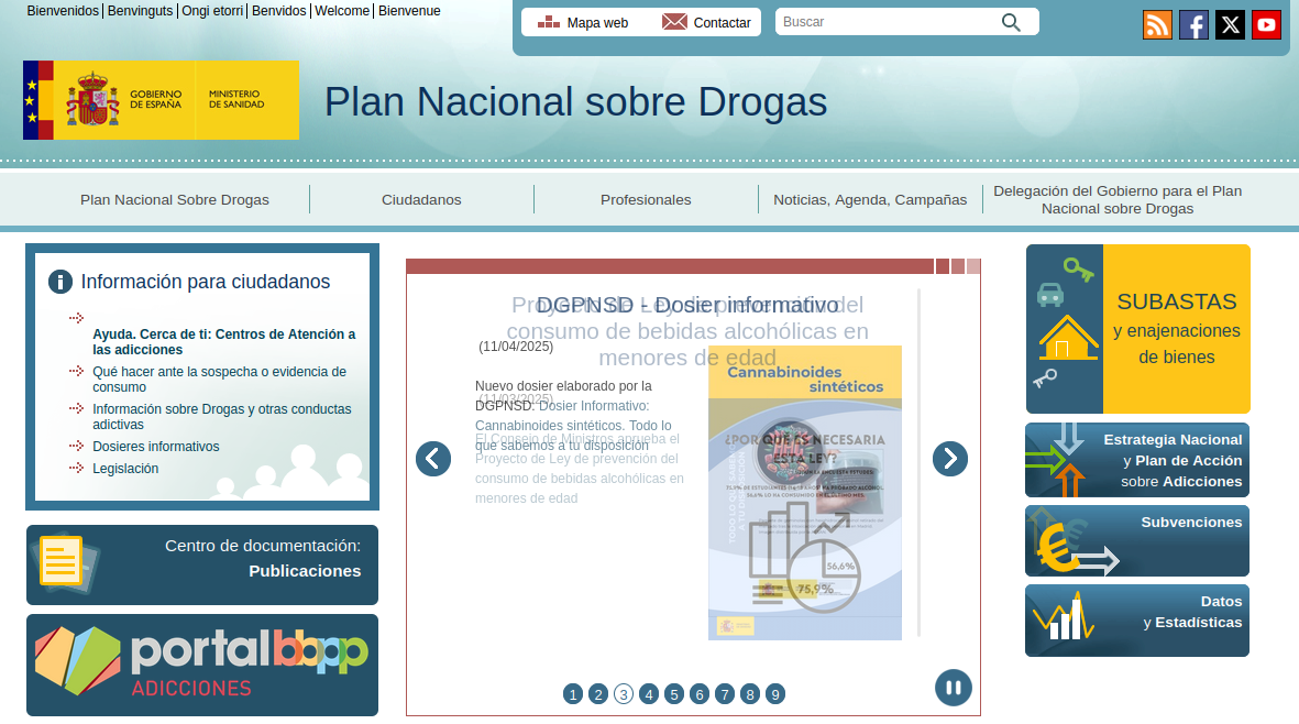 Plan Nacional sobre Drogas